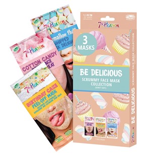 Picture of BE DELICIOUS FACE MASKS COLLECTION X3